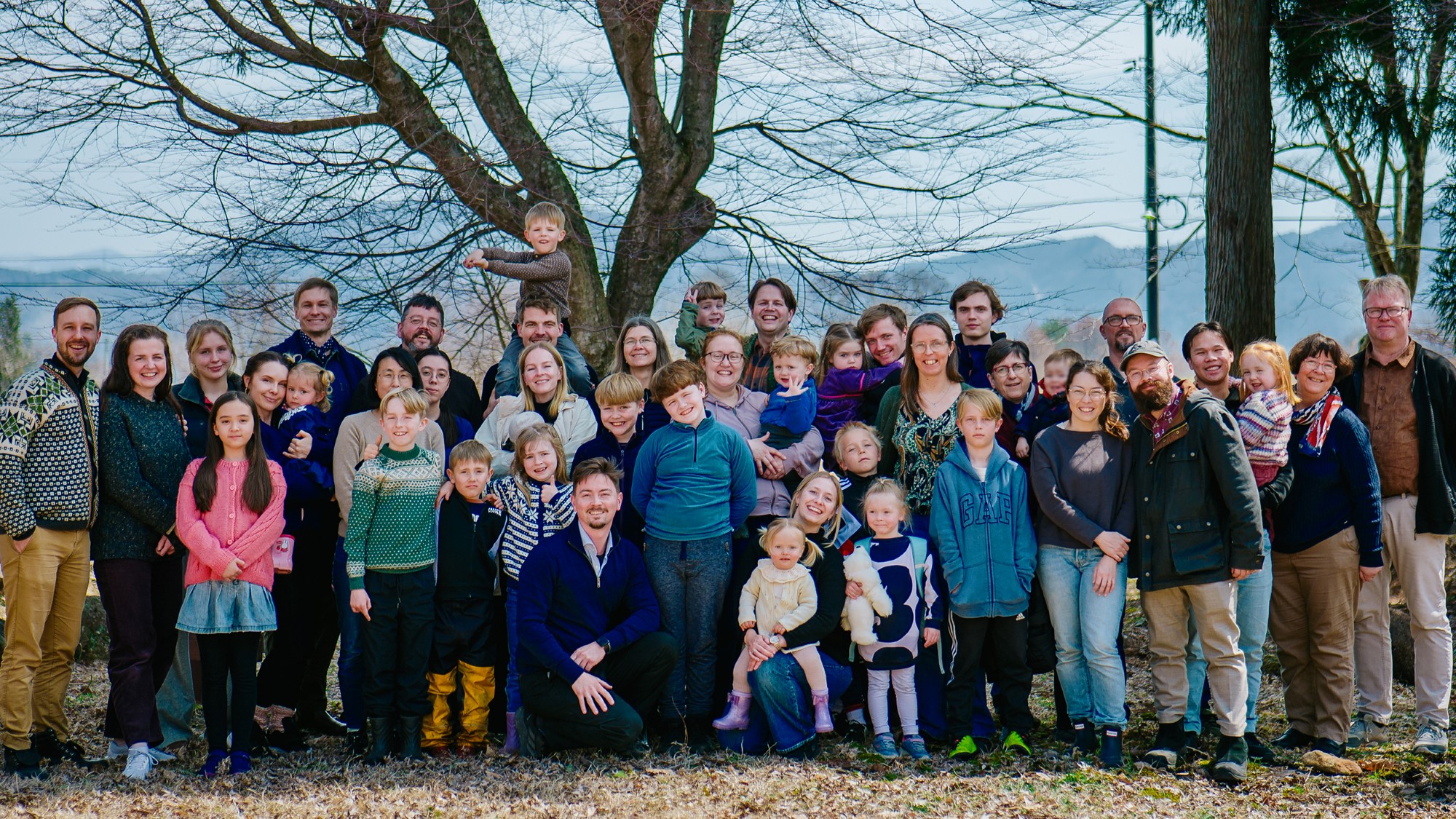 Hele Japan-flokken samlet