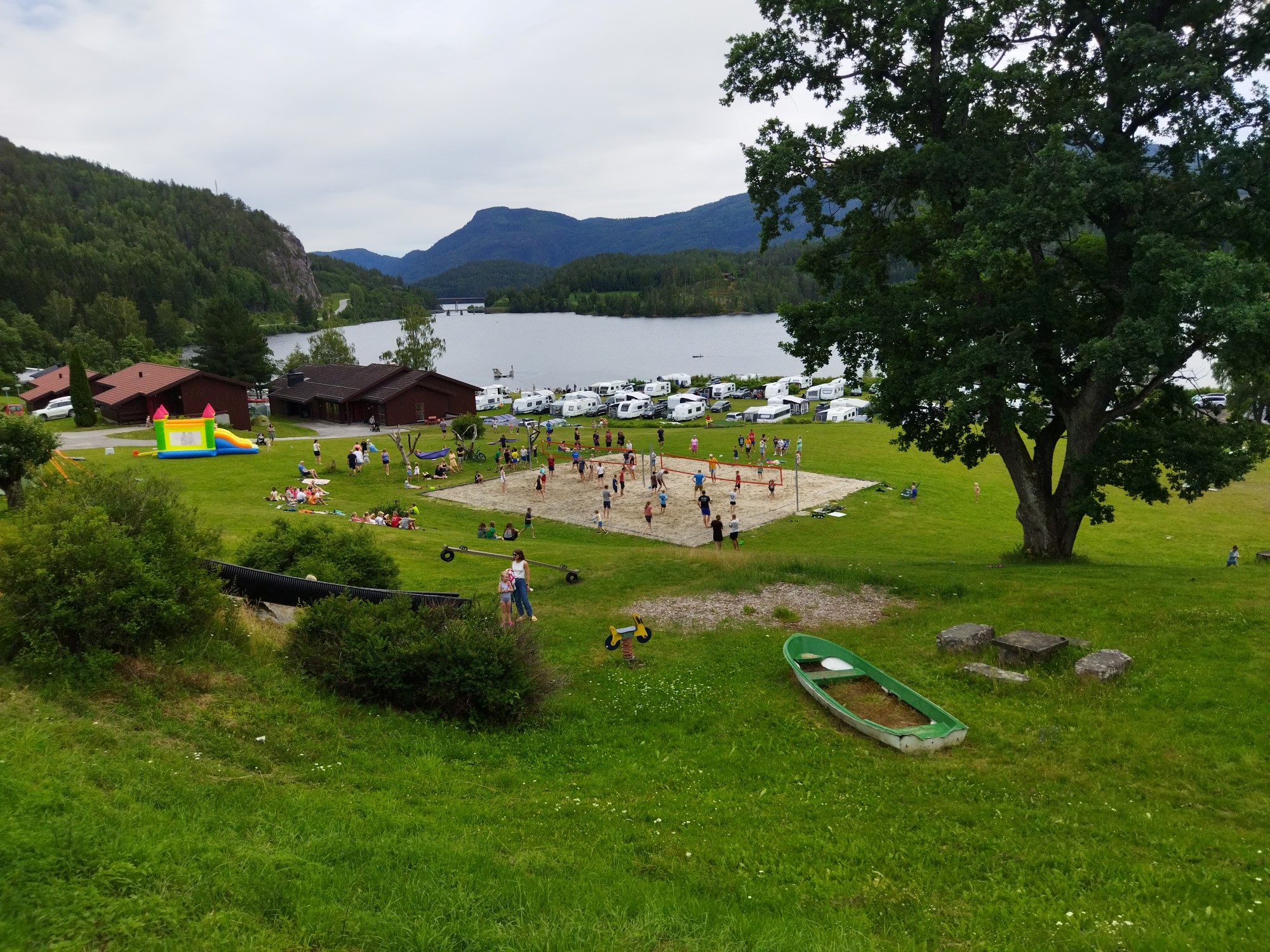 Mange koste seg på Camp Kvitsund