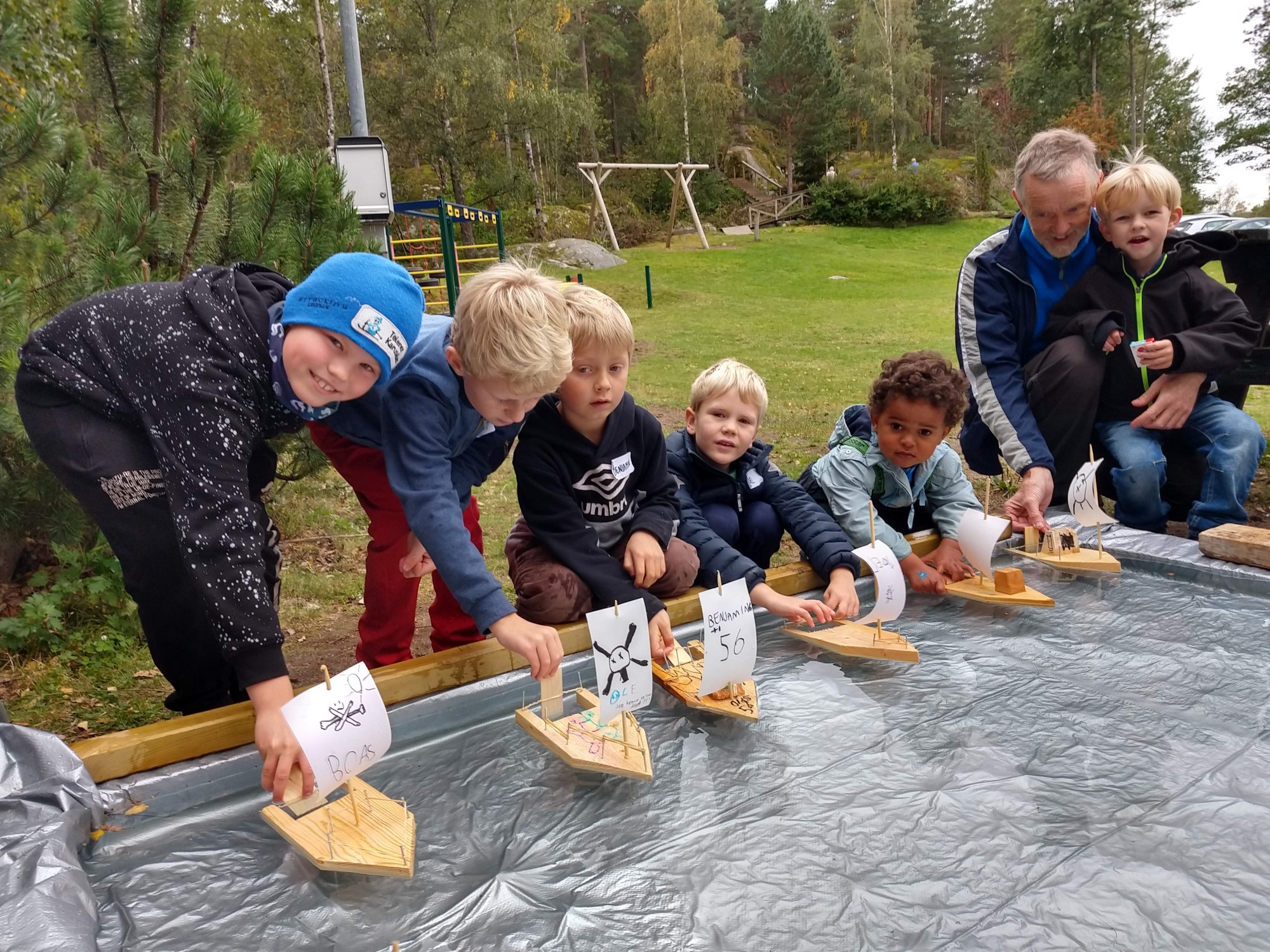 Båtrace BBB-leir 1
