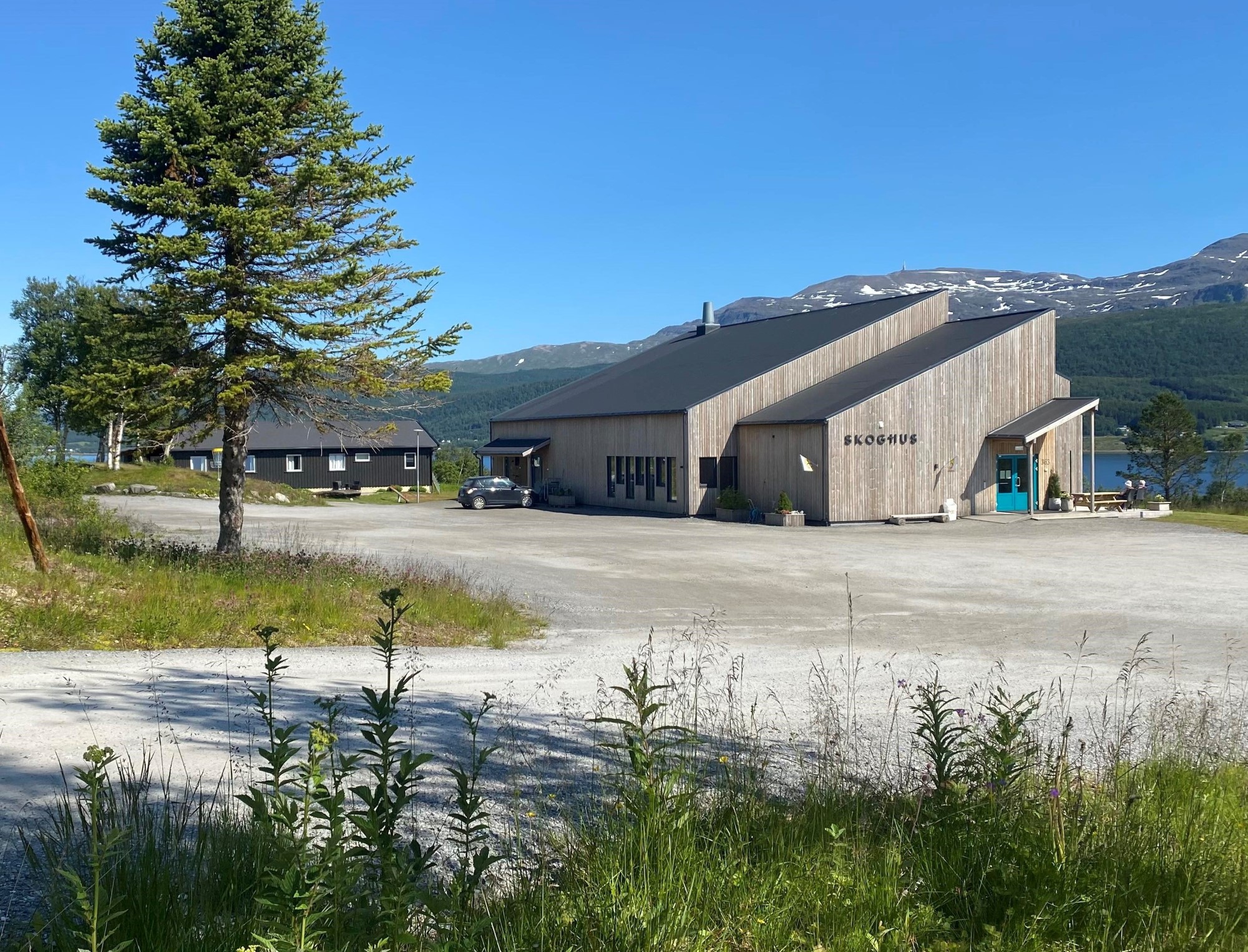 Skoghus leirsted på Senja