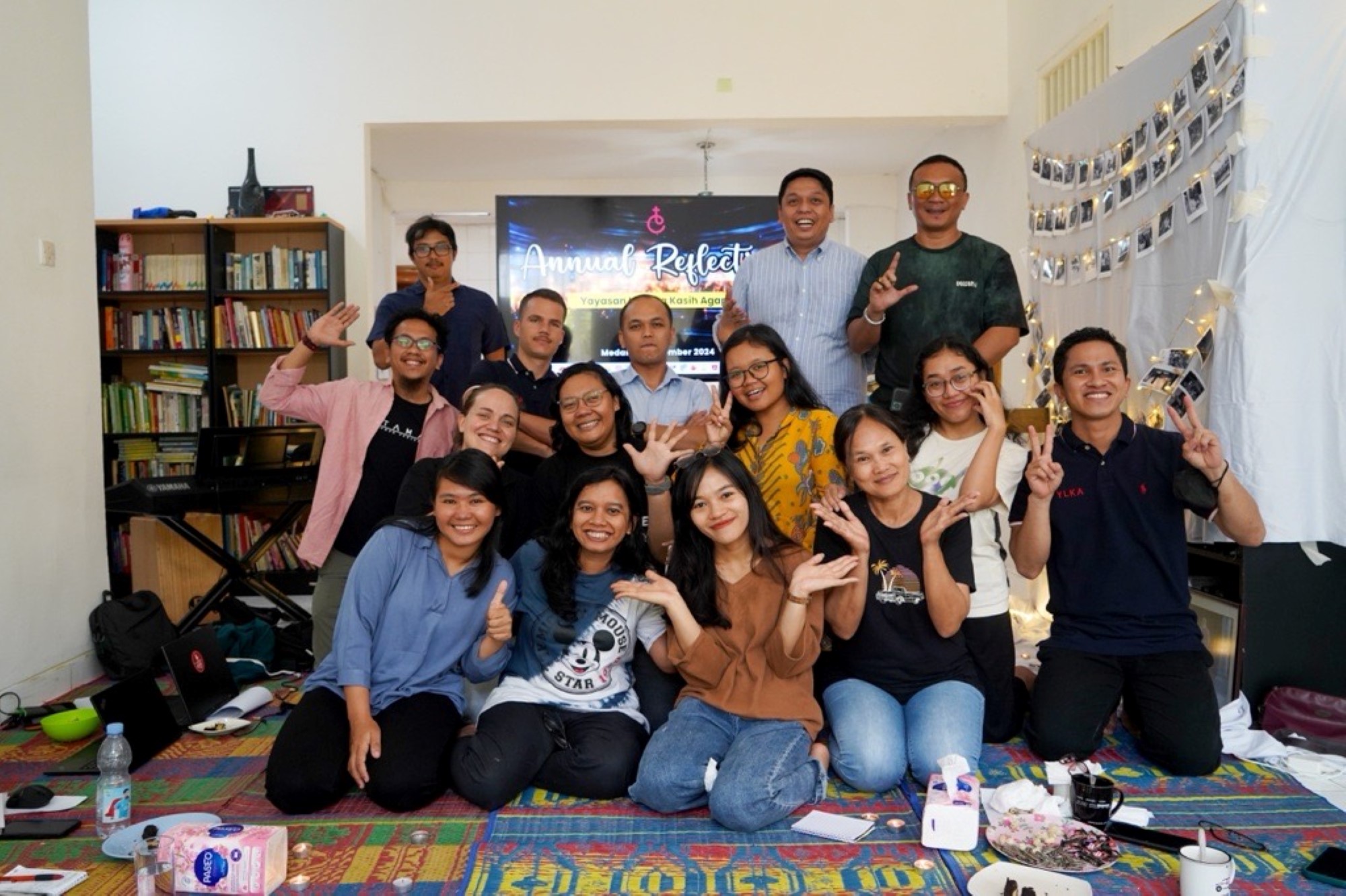 Ingebjørg og Henrik med flere.