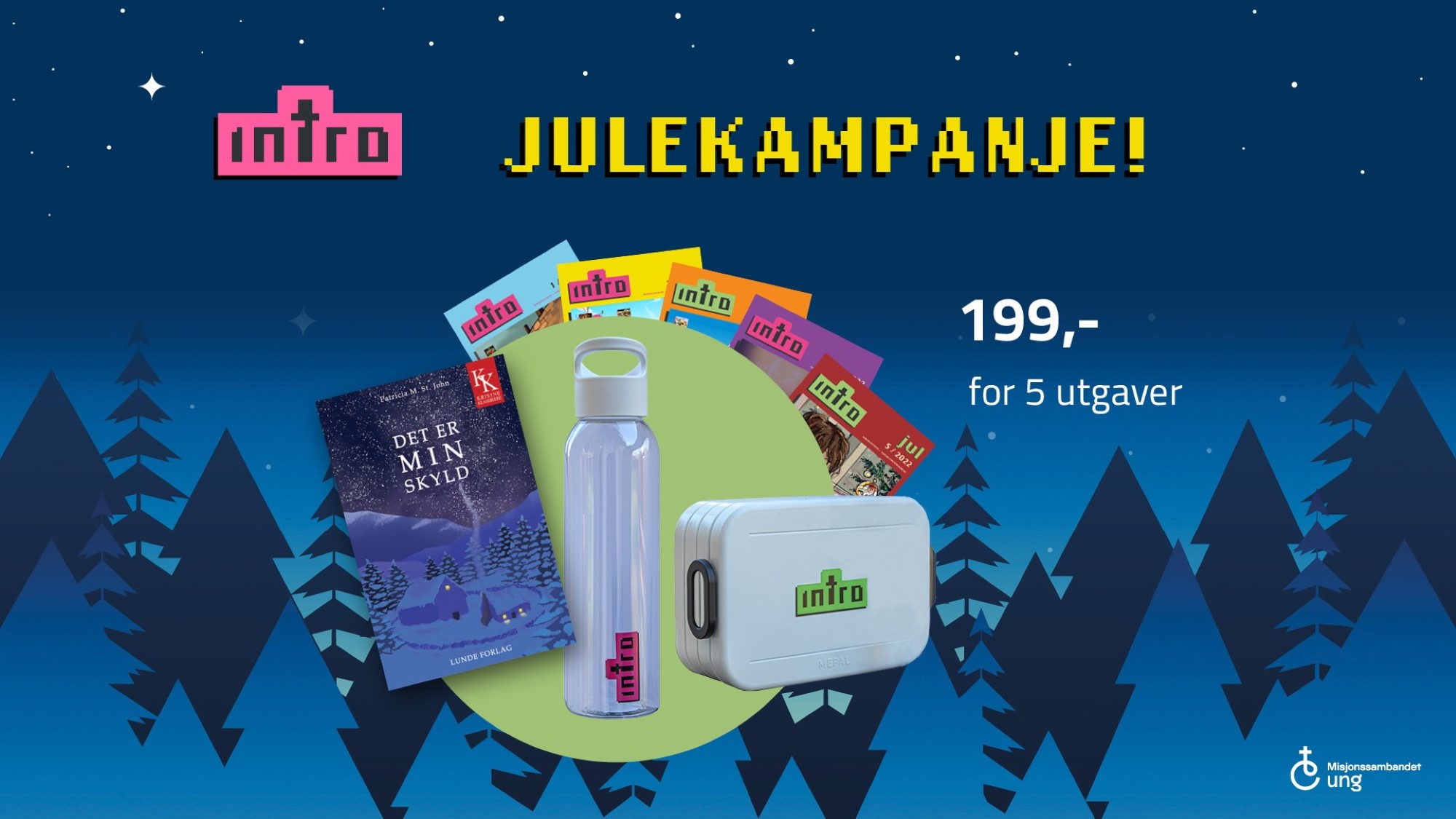 Tekstplakat juletilbud intro