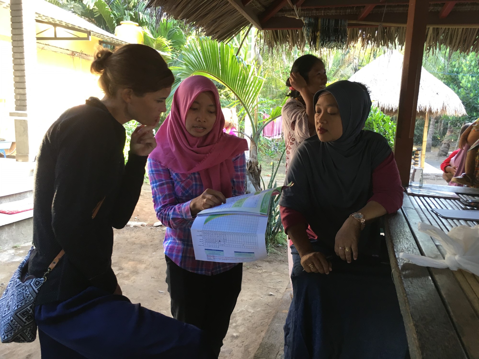 Elisabeth Bredvei i samarbeid med indonesiske kvinner