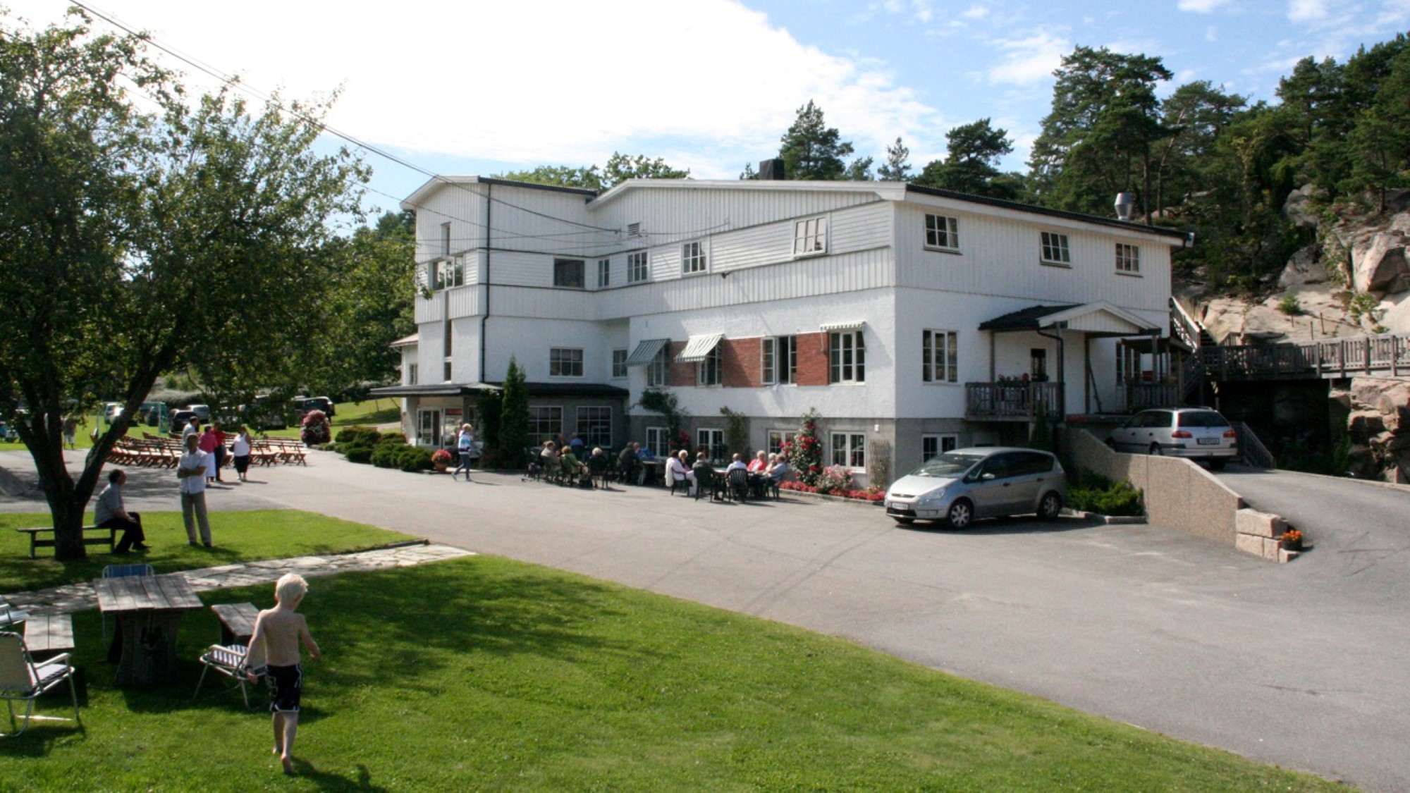 Hovedbygget på Solbukta