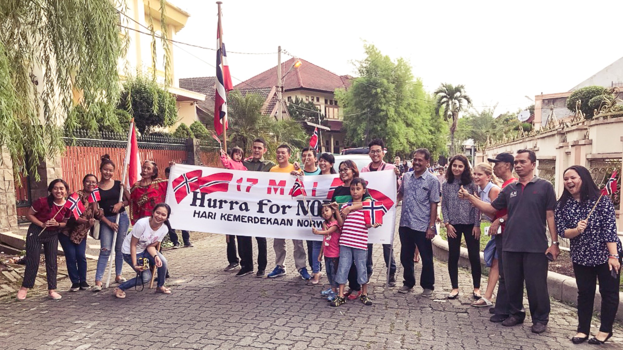 17. mai-tog i Indonesia