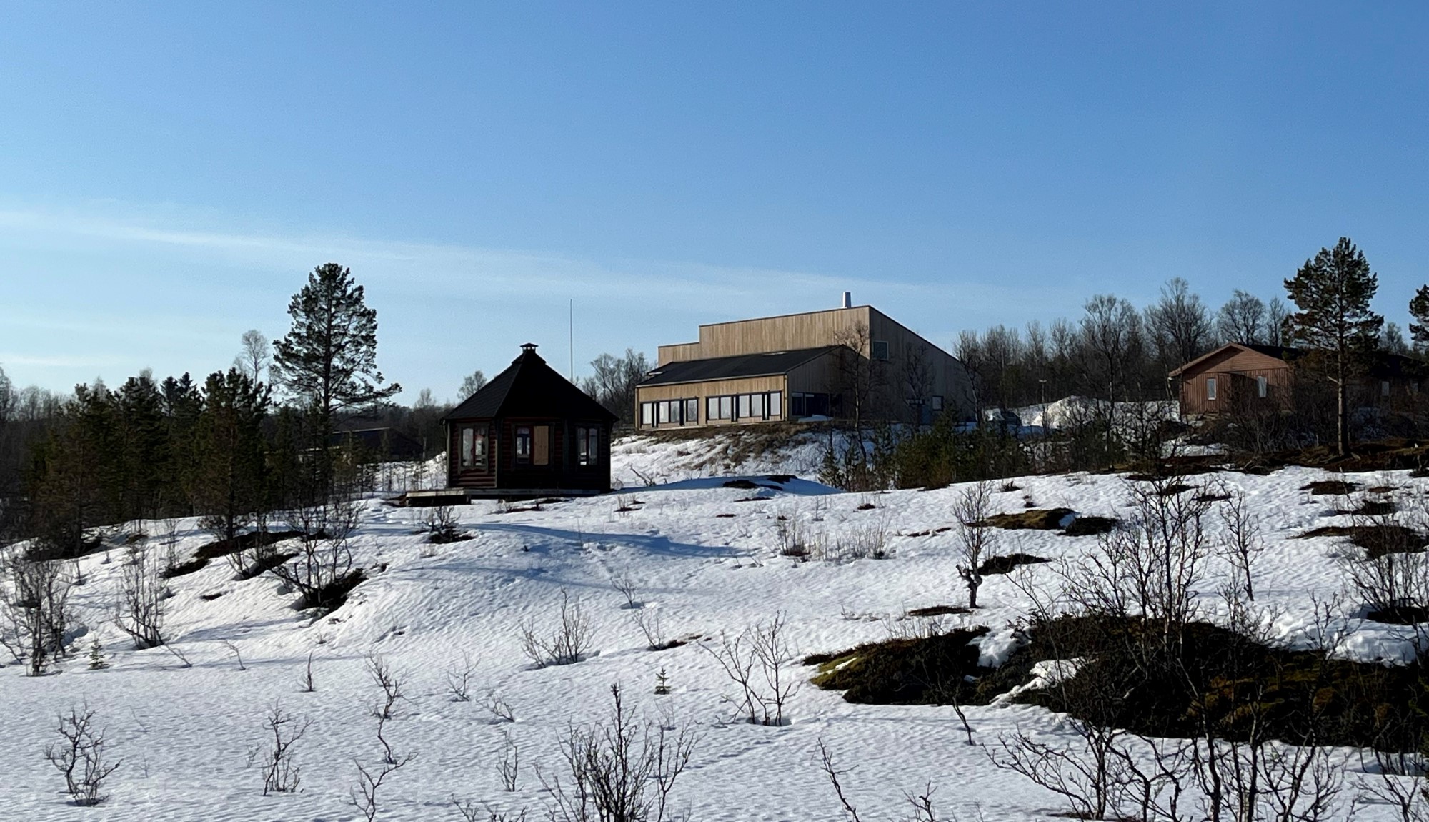 Skoghus leirsted vinter
