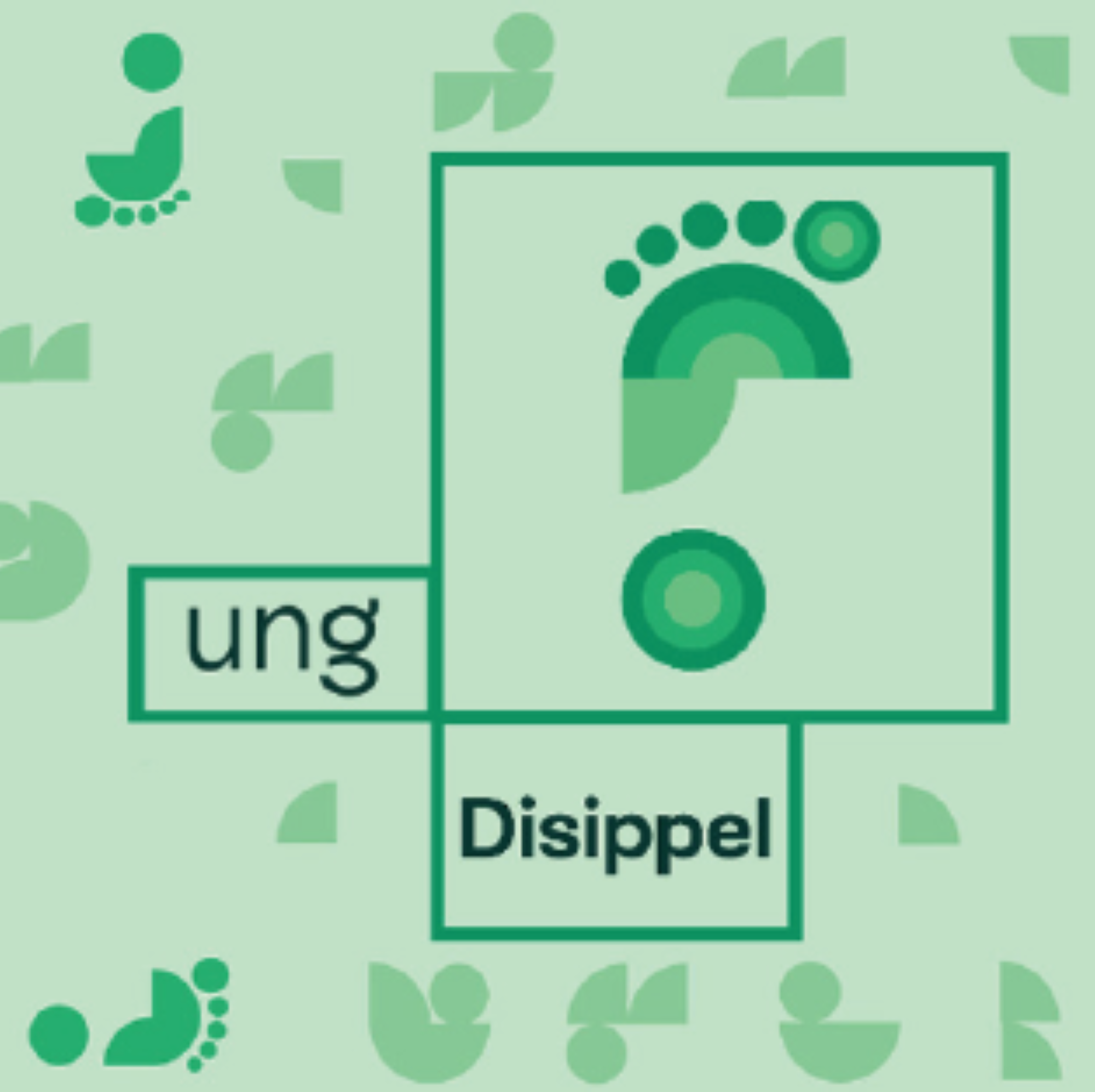 Logo - i grønt