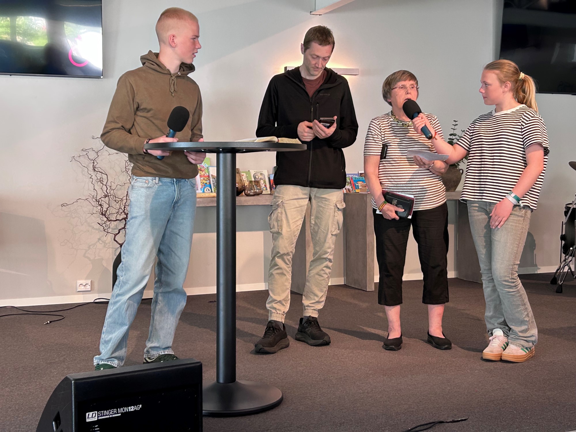 Bilde fre møteledelse i Volda misjonsforsamling