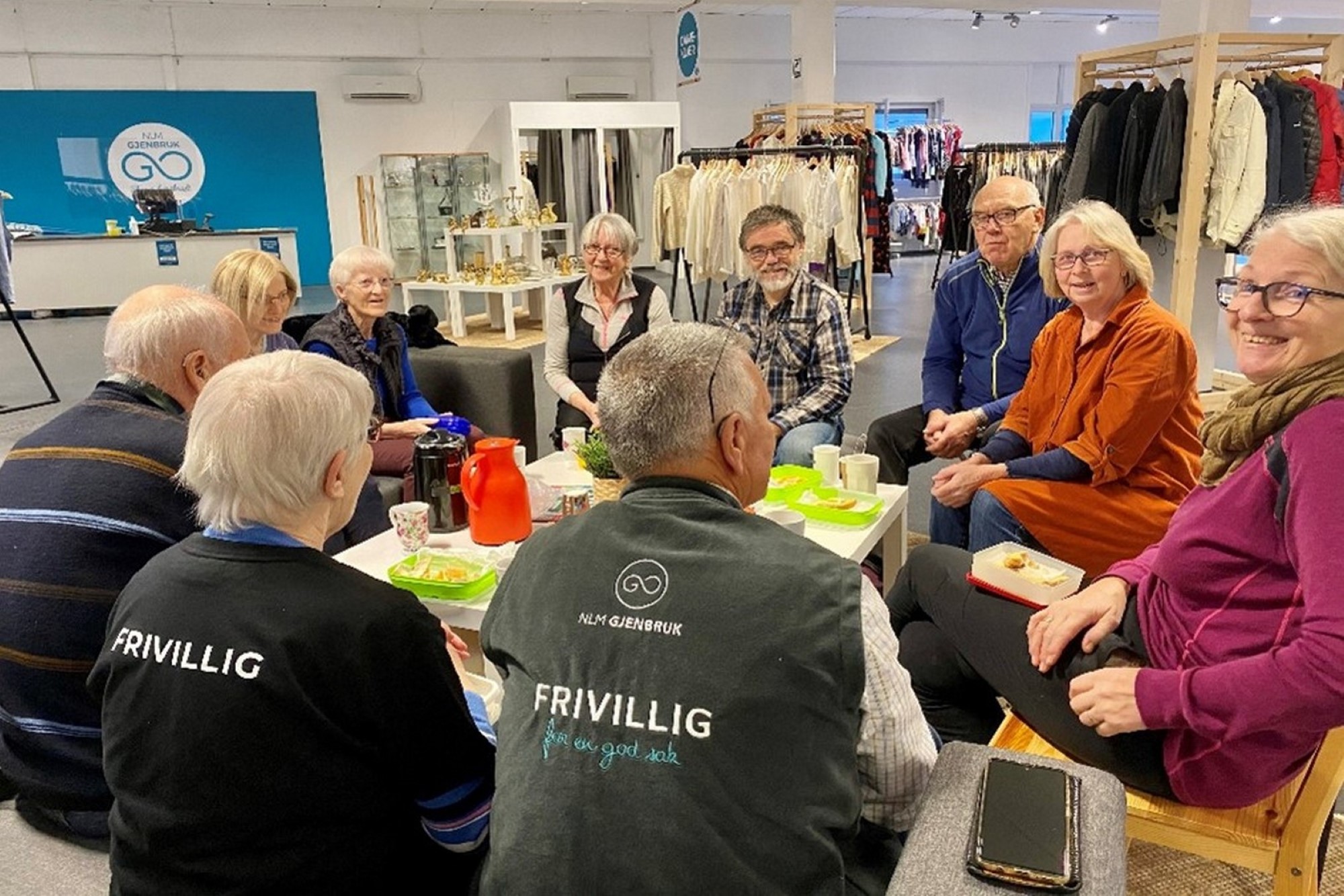 Matpause i Gjenbruken