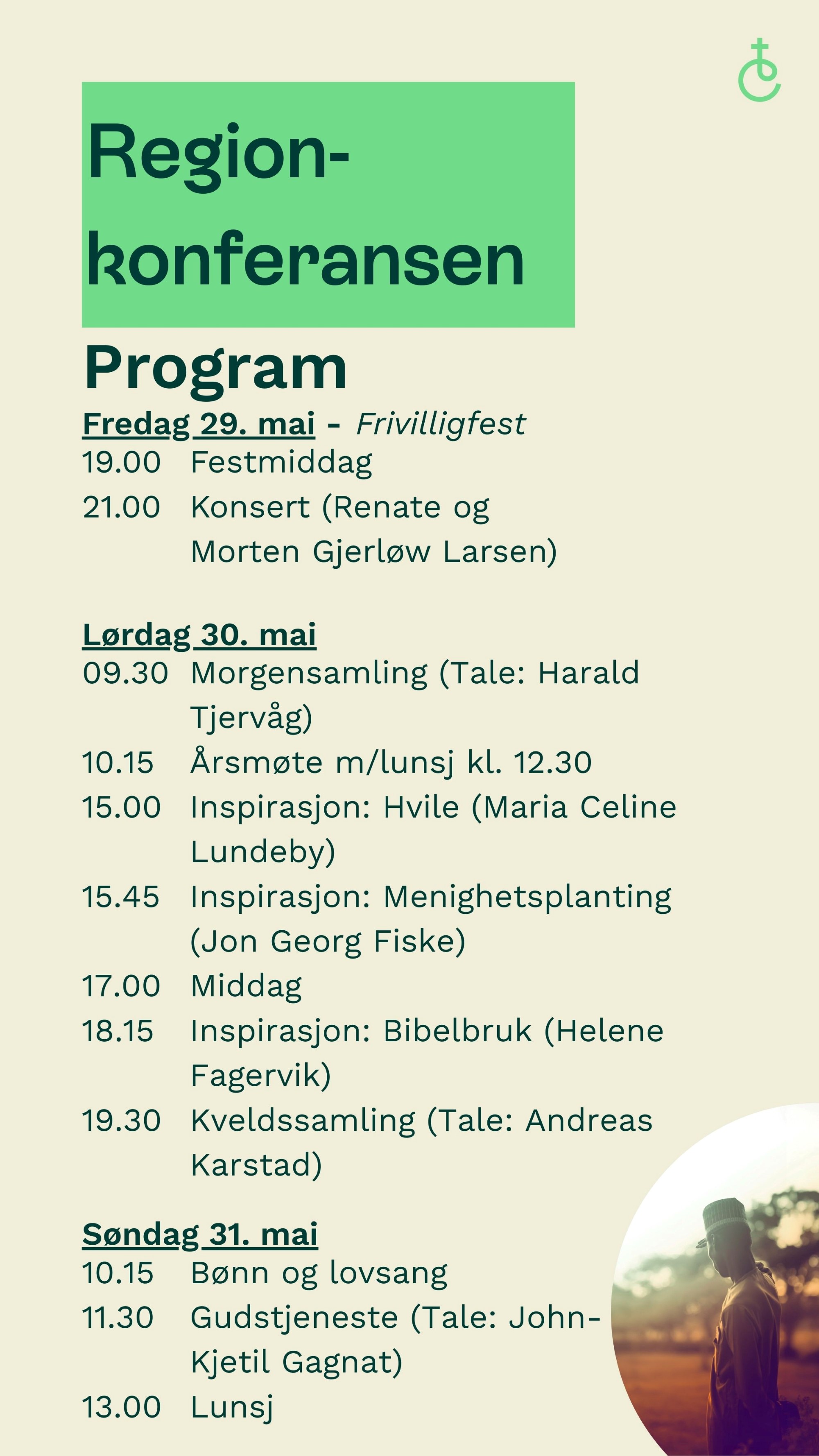 Program regionkonferanse