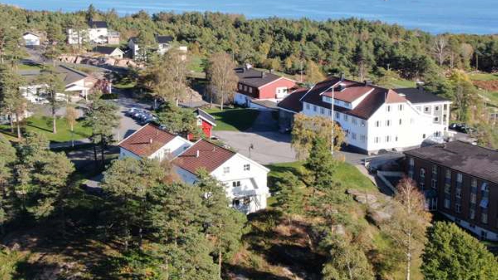 Drottningborg luftfoto