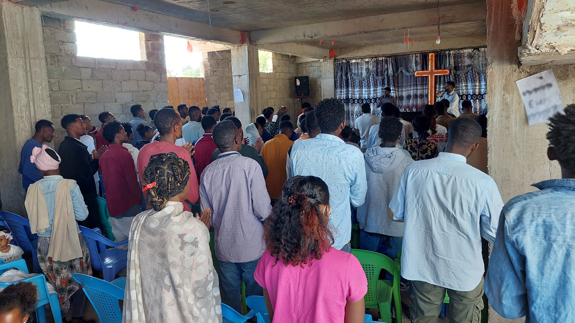 Fullsatt kirke