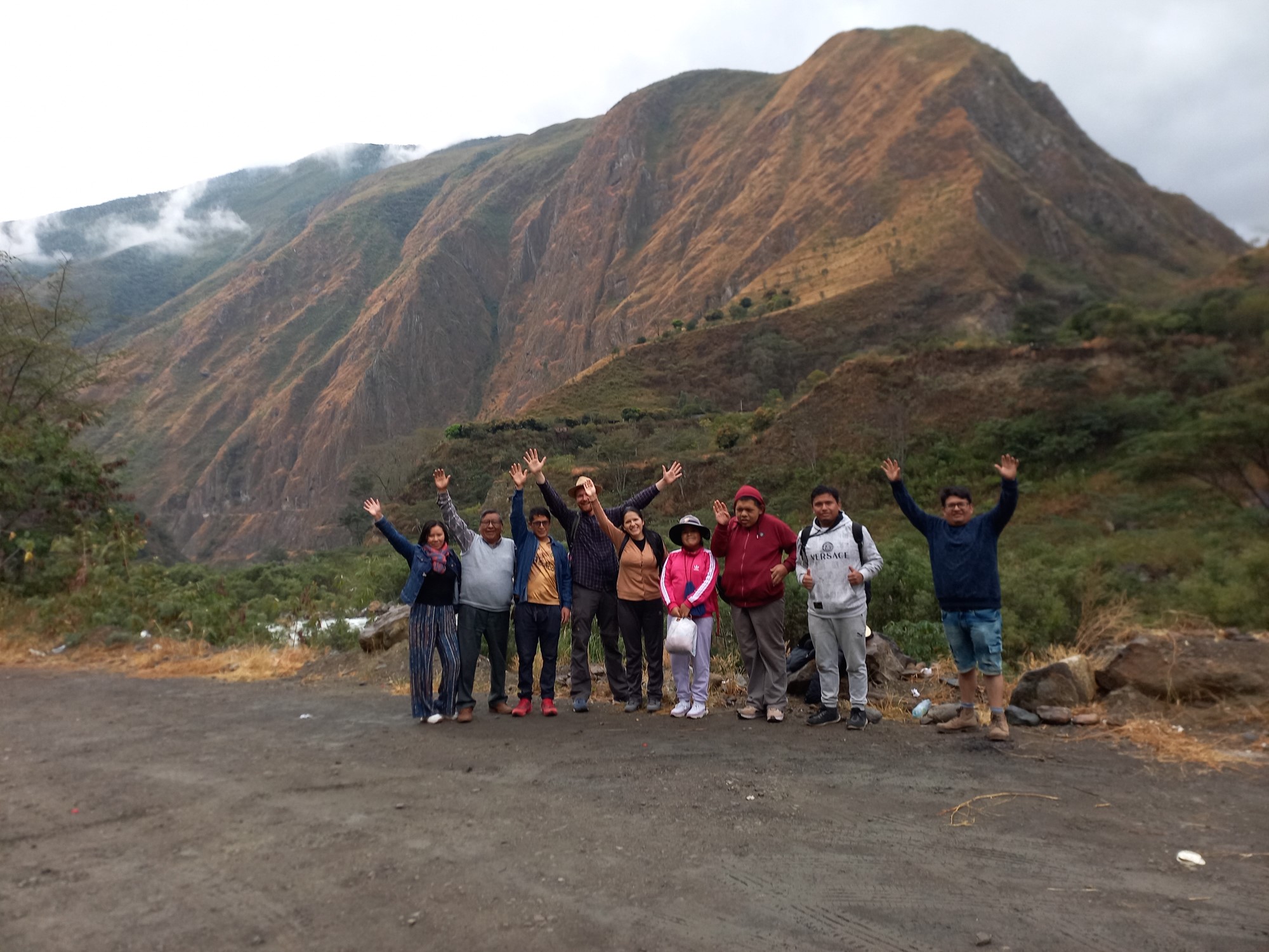 Ungdomsleir i Peru