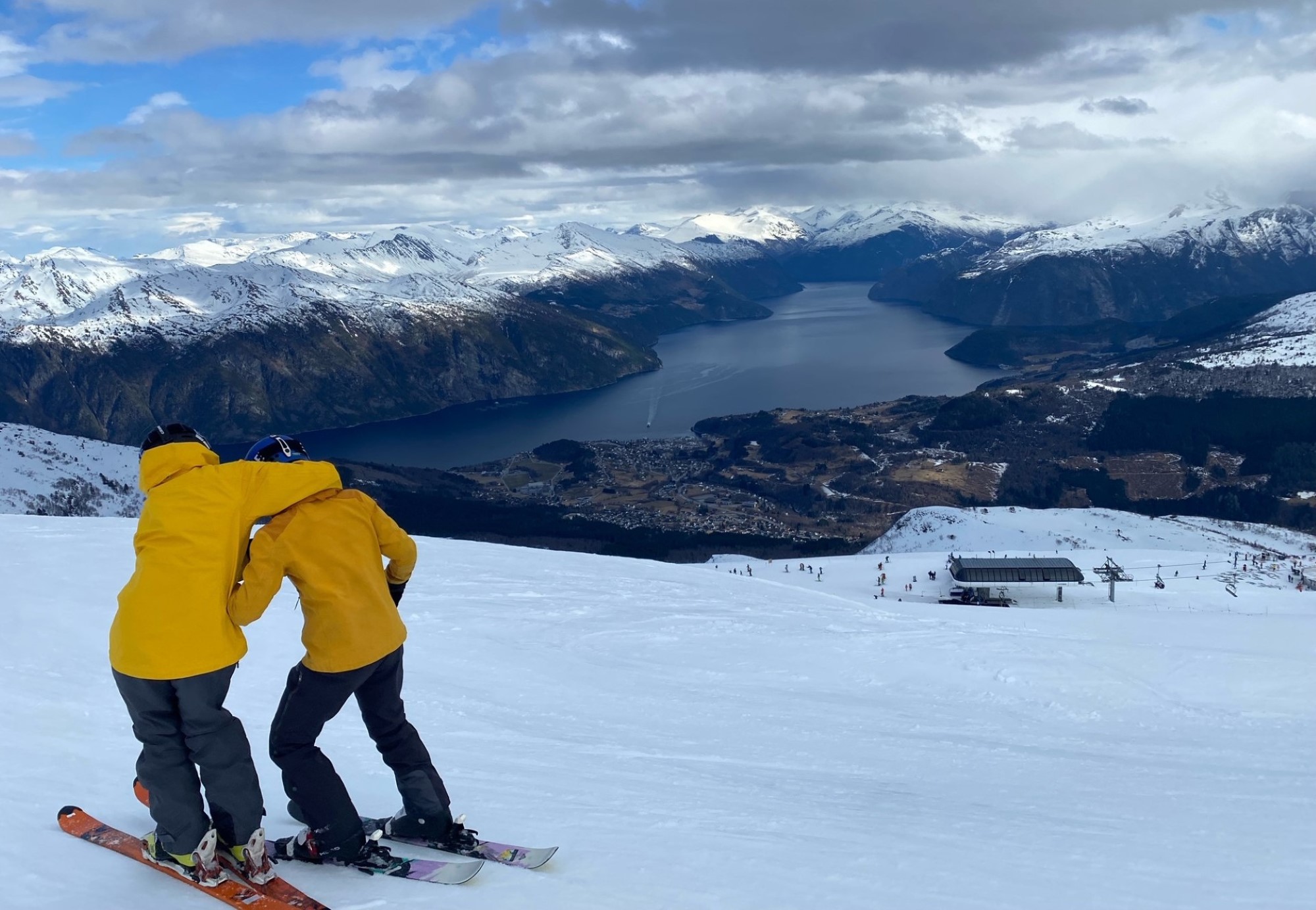 Snowboard Strandafjellet