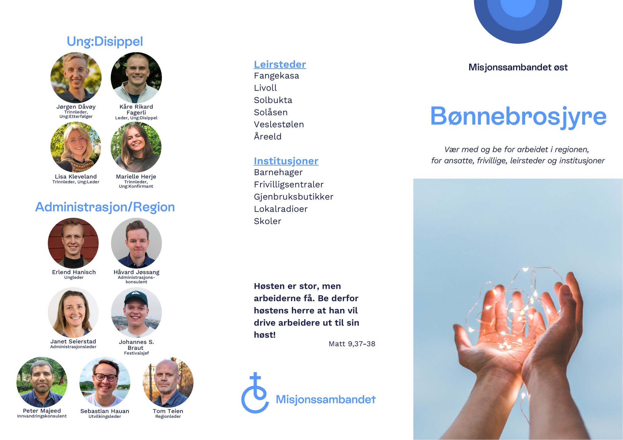 Bønnebrosjyre