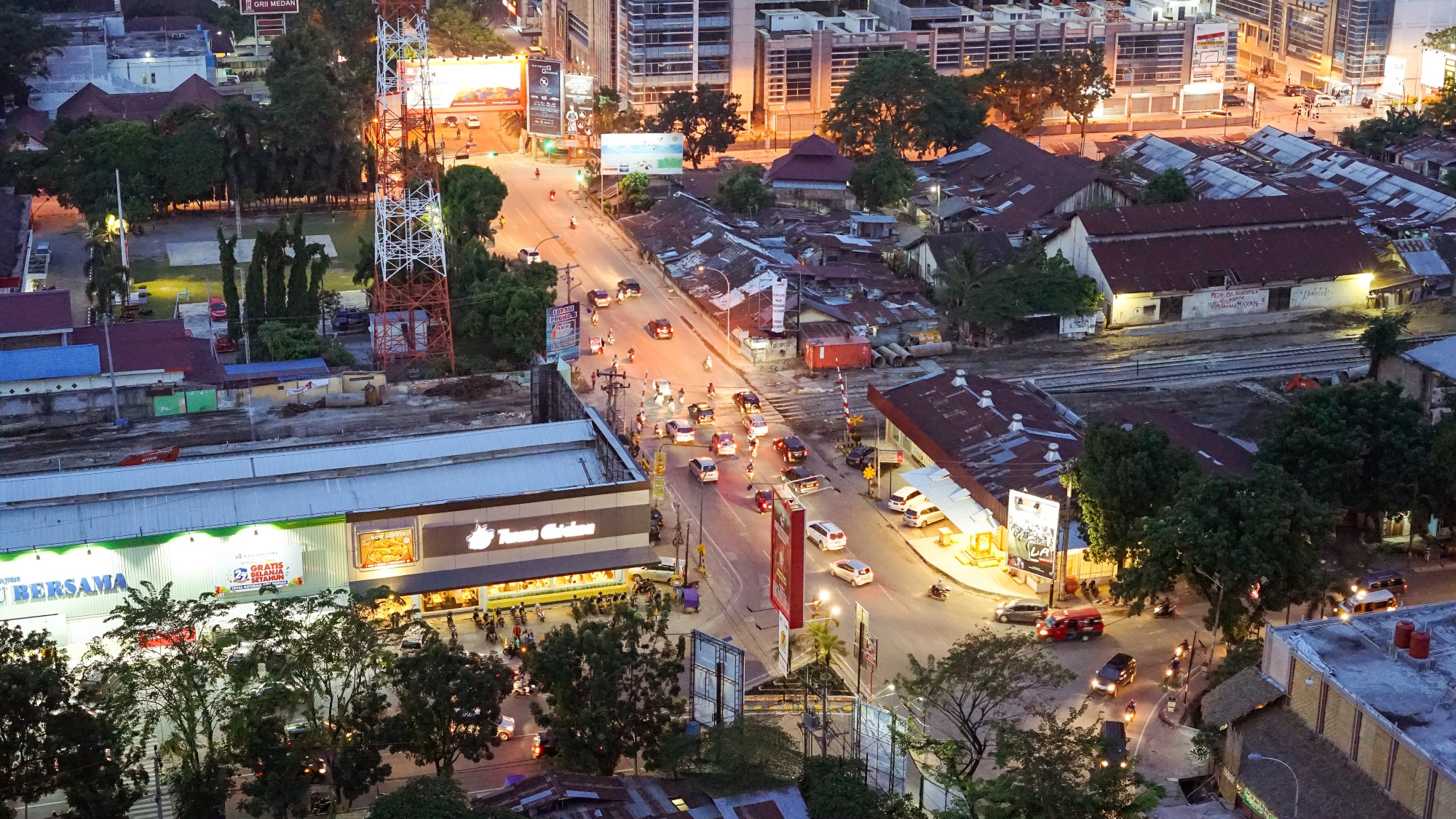 Medan by night