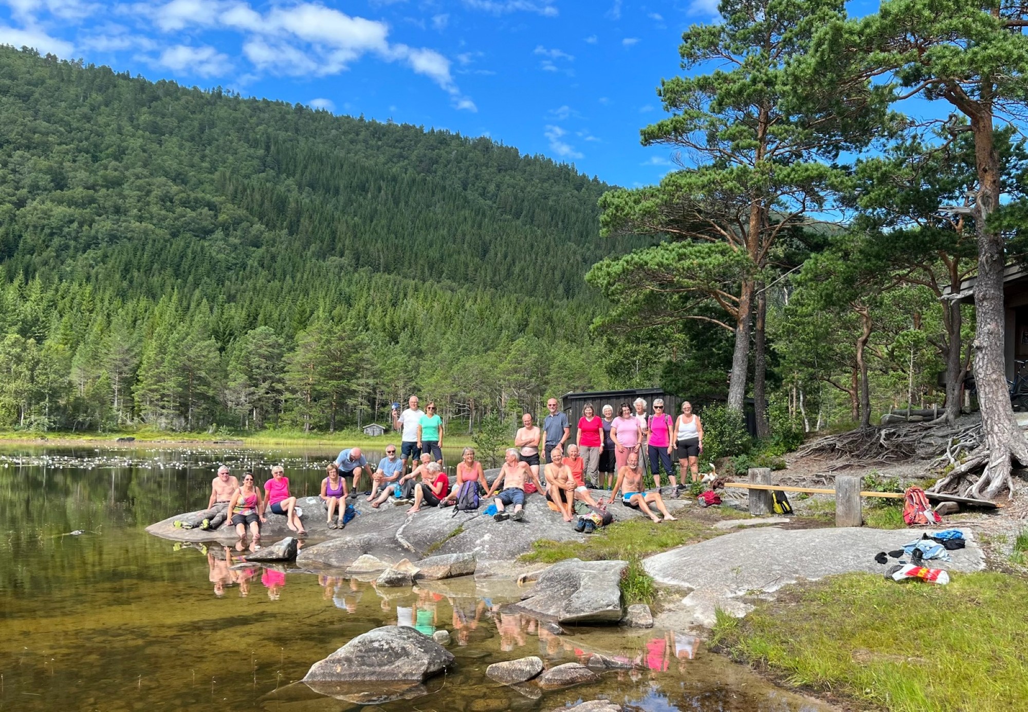 Fjell-leirdeltagere