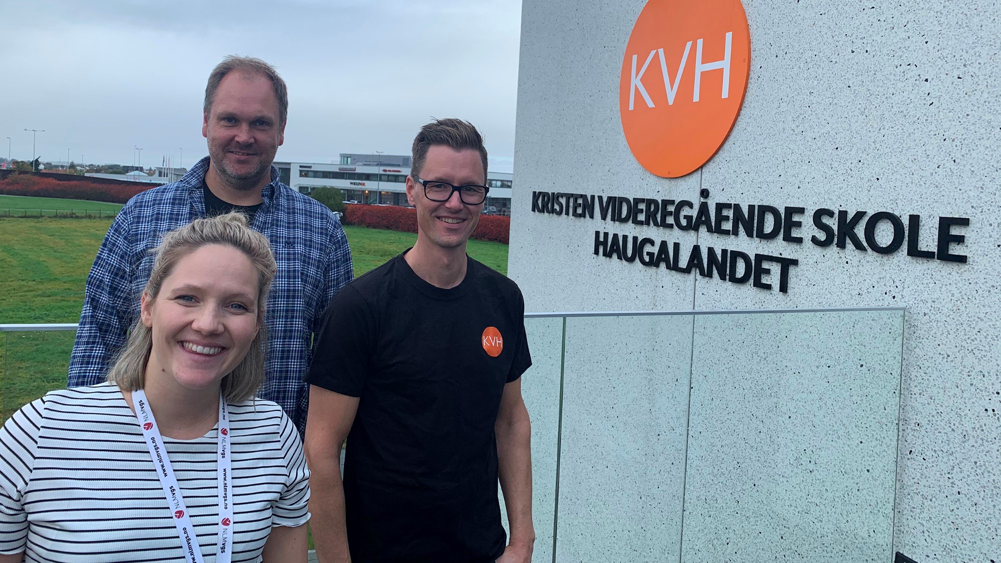 Skoleledelsen ved Kristen videregående skole Haugalandet.