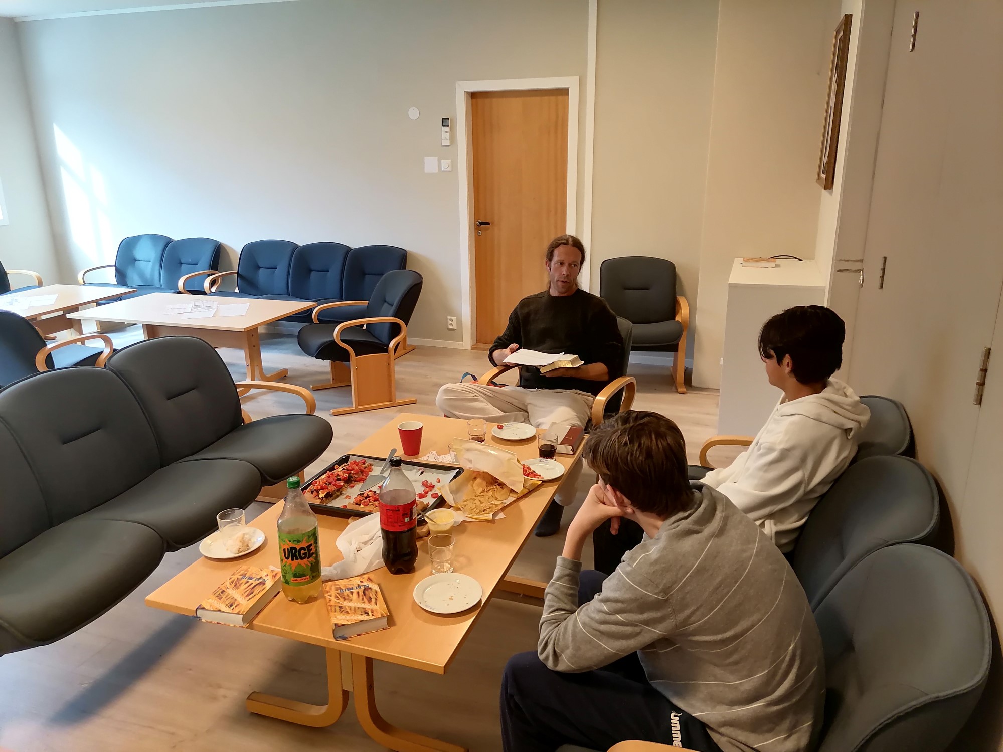 Undervisning med Runar Johansen.