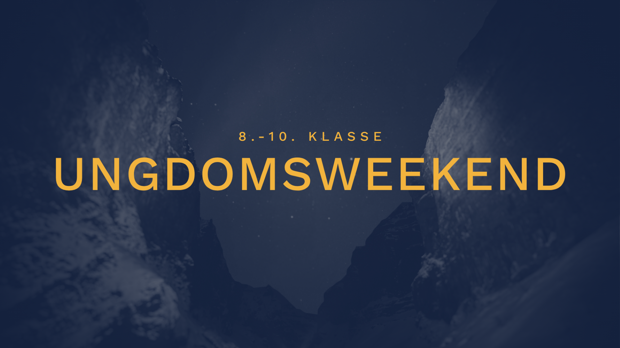 Ungdomsweekend