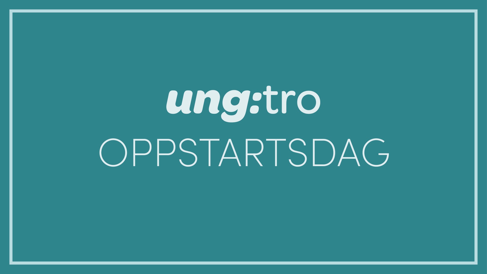 Oppstartsdag