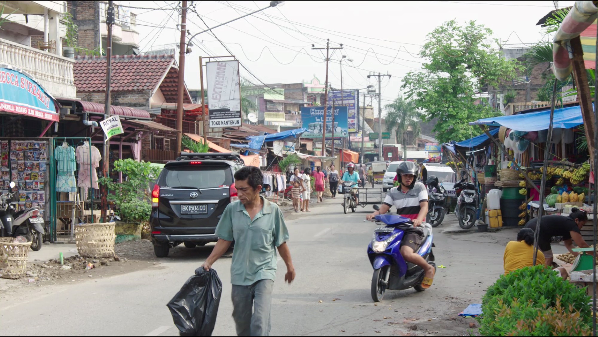 Trafikk i Medan