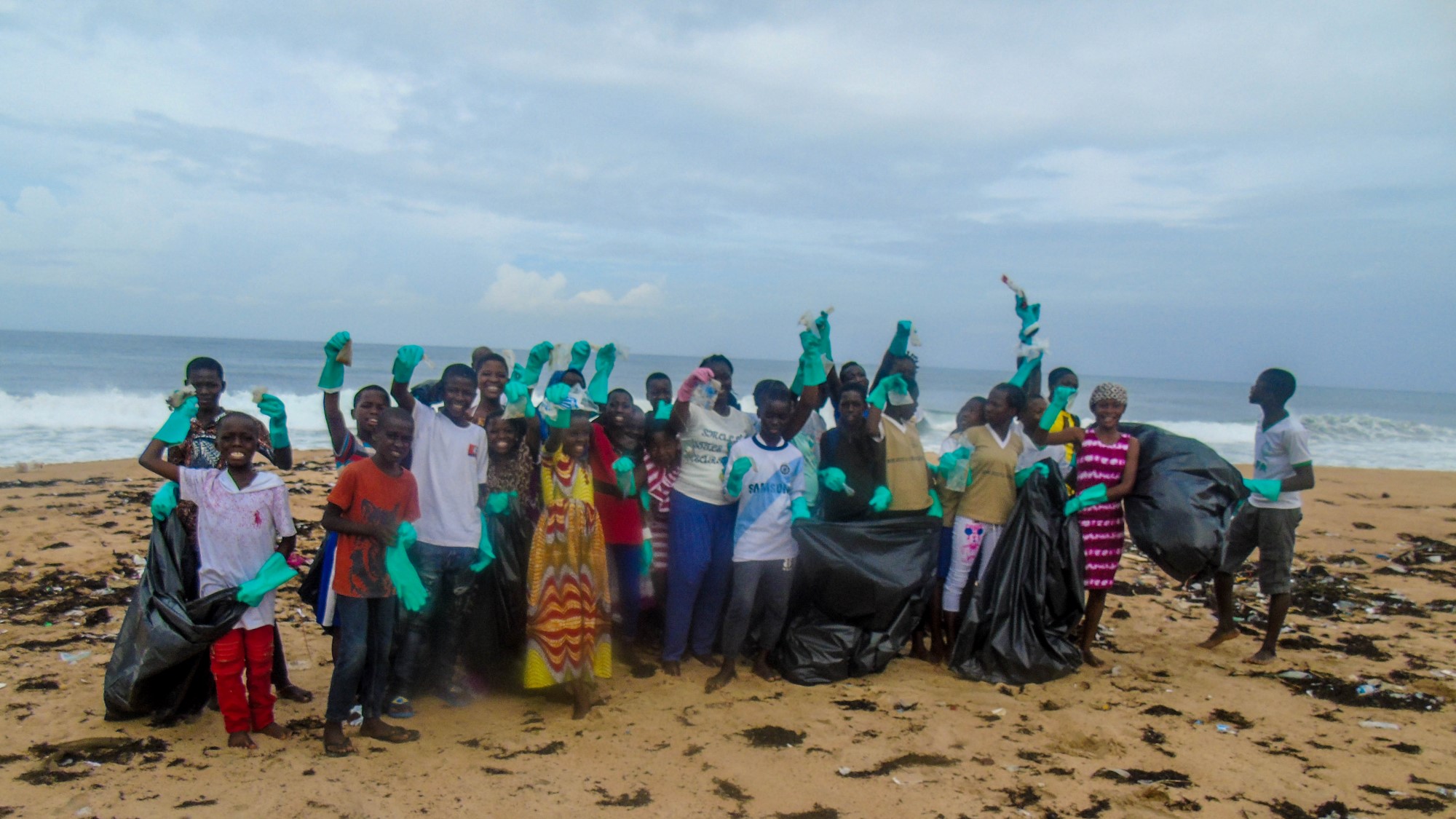 Miljøaksjon i Abidjan