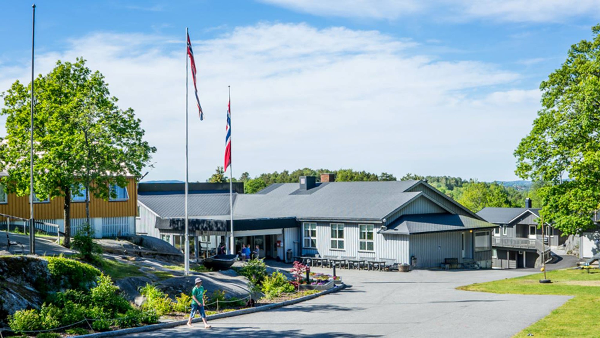 Oversiktsbilde av Solåsen leirsted