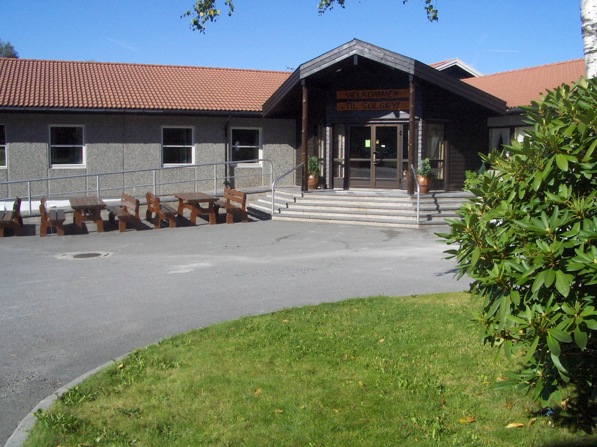 Hovedinngang Solgry
