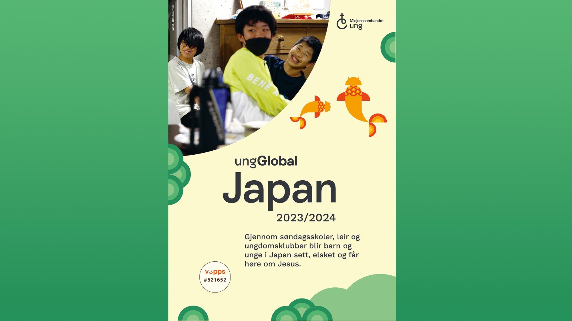 Plakat ungGlobal Japan 23/24 glade gutter