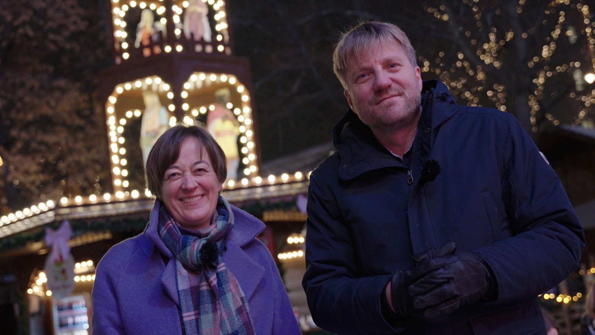 Elise Haugland og Espen Ottosen smiler til kamera